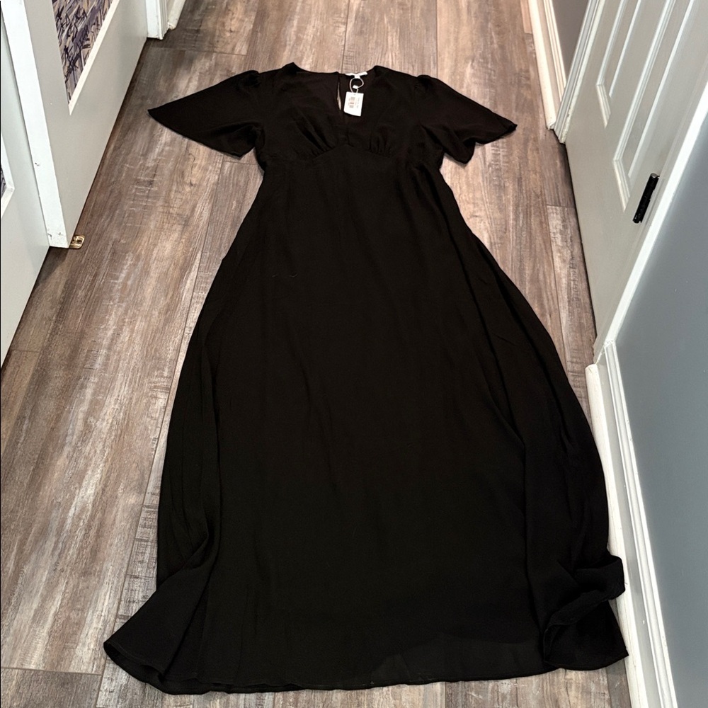 Baltic Born Esti Black Maxi Dress XL NEW - Picture 5 of 7
